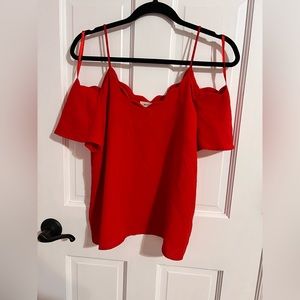 red tank top